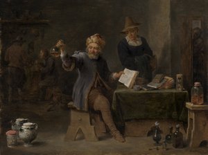 The Village Doctor by David Teniers the Younger
